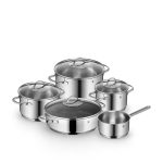 سرویس قابلمه 9 پارچه وی ام اف آلمان مدل WMF - Provence Plus With Braiser 28cm