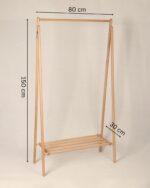رگال لباس چوبی کفی‌دار - Image 2