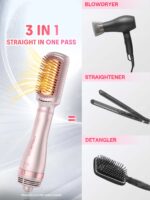 برس حرارتی هوای گرم SHEGLAM Blowout Bliss | صاف‌کننده و حالت‌دهنده مو - Image 3